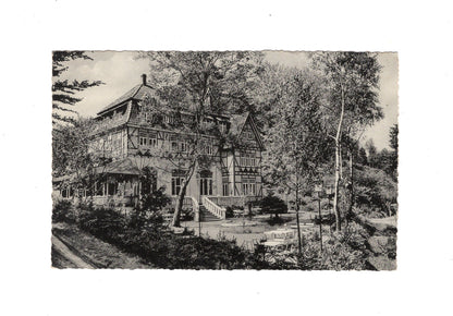 Ansichtskarte Waldschlösschen (Bremkertal) über Göttingen