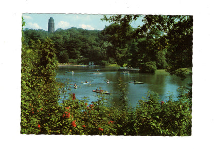 Ansichtskarte Bochum / Stadtpark und Bismarckturm