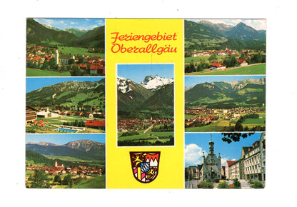 Ansichtskarte Feriengebiet Oberallgäu / M1-55