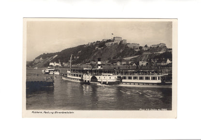 Ansichtskarte Koblenz / Festung Ehrenbreitstein