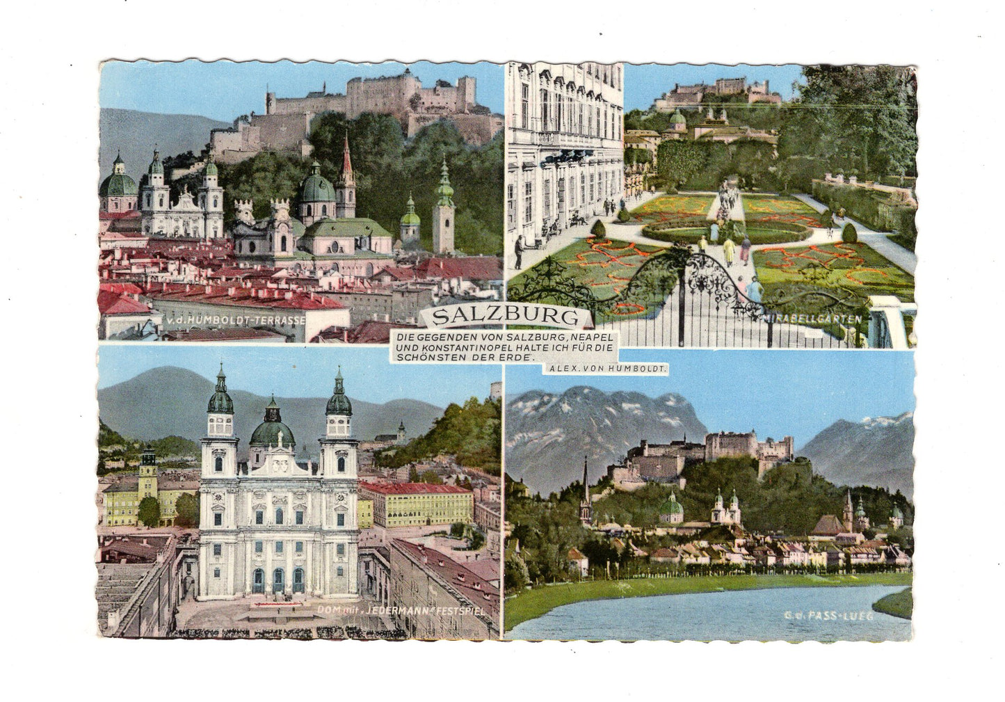 Ansichtskarte Salzburg / Österreich