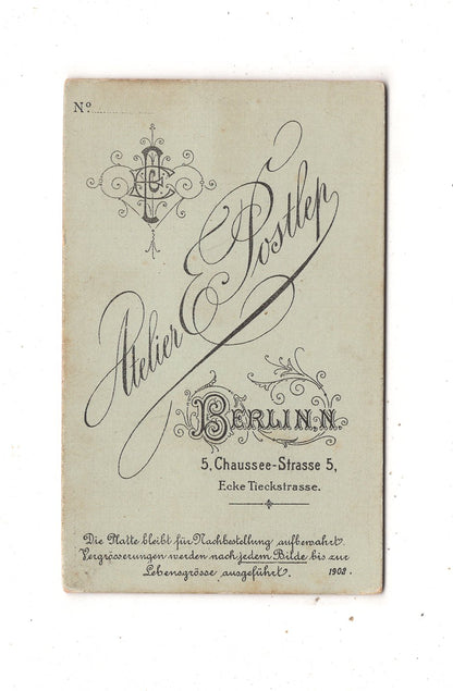 Fotografie Soldat - Berlin 1903