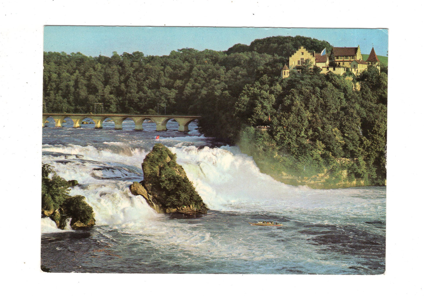 Ansichtskarte Rheinfall / Schweiz