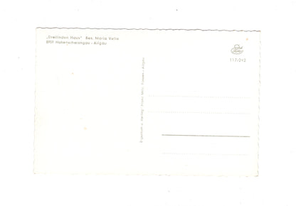 Ansichtskarte Haus Velle / Dreilinden haus / Hohenschwangau / Allgäu / I1-61