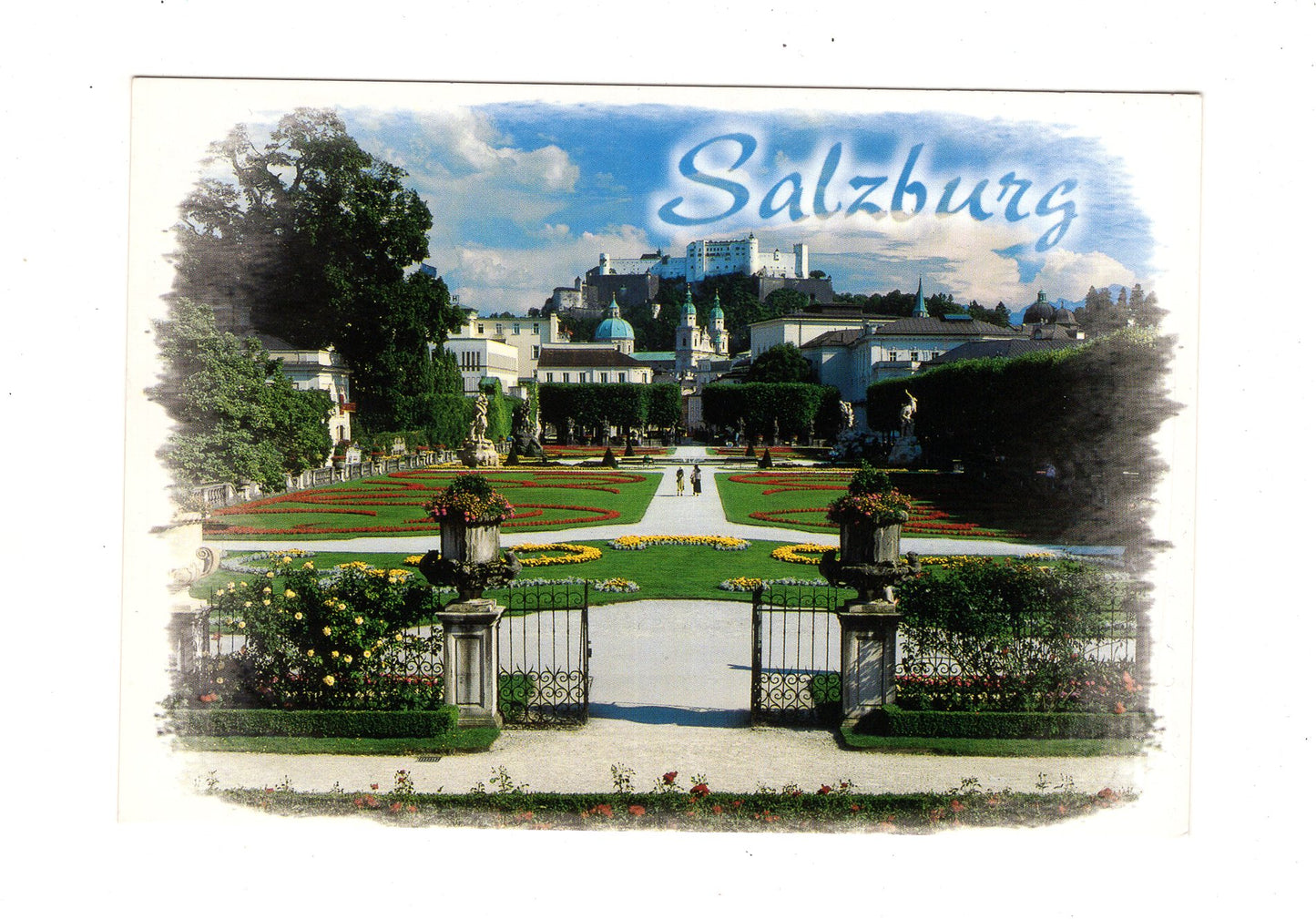 Ansichtskarte Salzburg / Mirabellengarten +++ Österreich