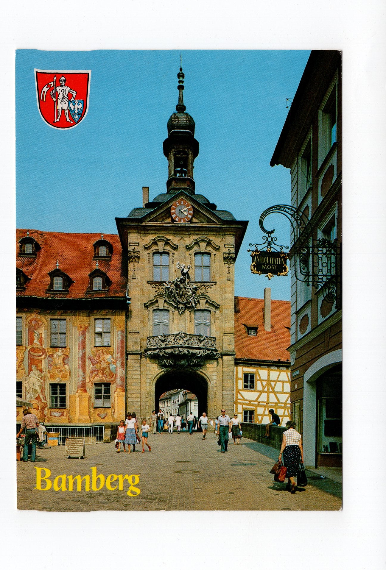 Ansichtskarte  Bamberg / Altes Rathaus