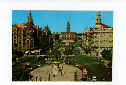 Ansichtskarte Porto / Praca da Liberdade / Portugal