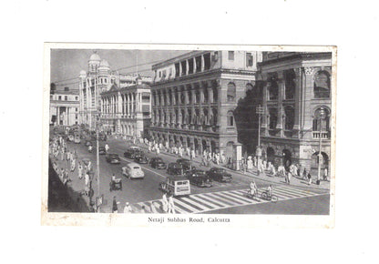 Ansichtskarte Netaji Subhas Road / Kalkutta / Indien