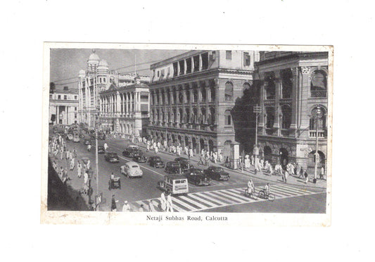 Ansichtskarte Netaji Subhas Road / Kalkutta / Indien