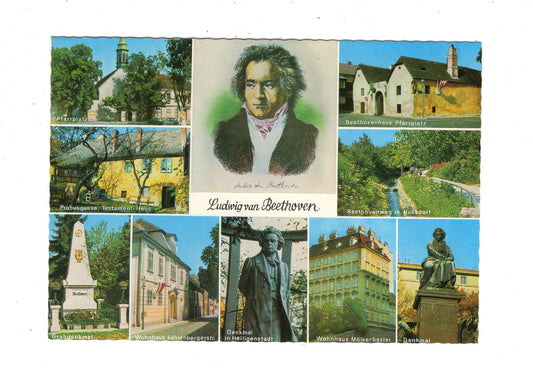 Ansichtskarte Wien / Ludwig van Beethoven Gedenkstätte / Österreich