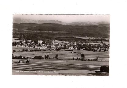 Ansichtskarte Blick vom Schloss Zeil auf Leutkirch / I1-61