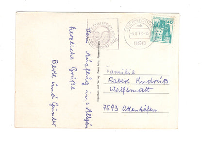 Ansichtskarte Feriengebiet Oberallgäu / M1-55