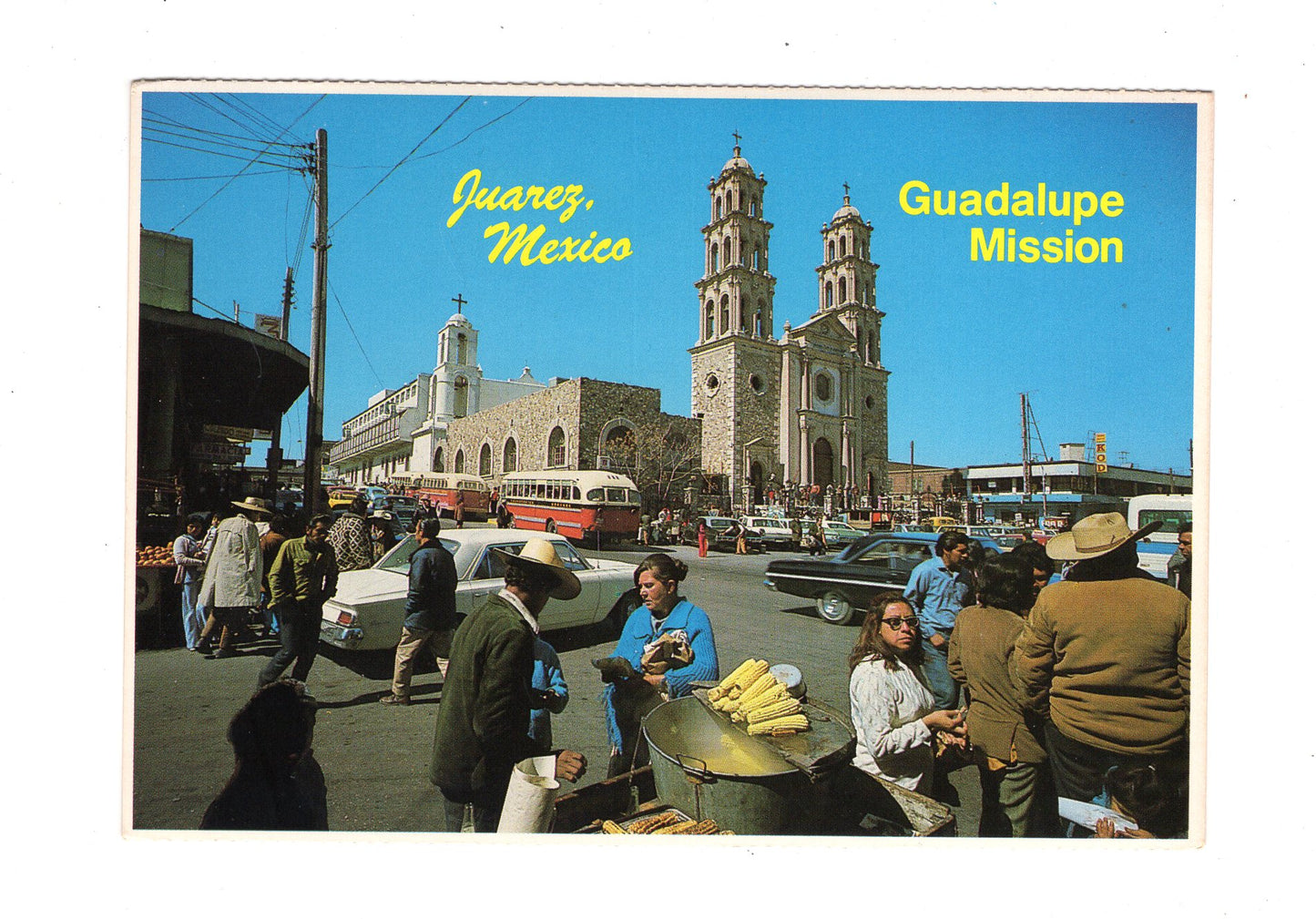 Ansichtskarte Juarez / Guadalupe Mission / Mexiko