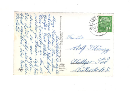 Ansichtskarte Blick vom Schloss Zeil auf Leutkirch / I1-61