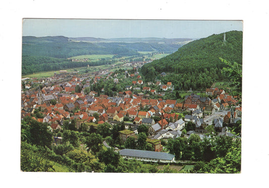 Ansichtskarte Niedermarsberg / Sauerland / Blick auf den Bilstein