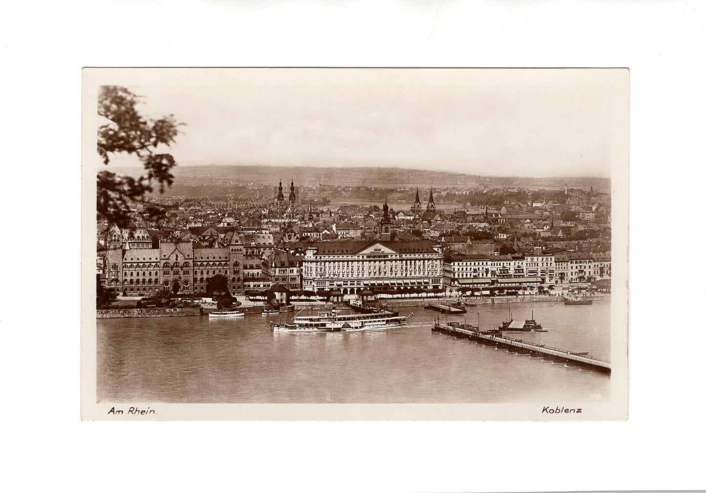 Ansichtskarte Koblenz am Rhein