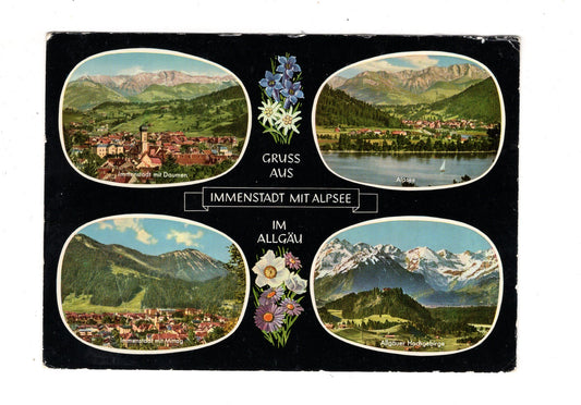 Ansichtskarte Immenstadt mit Alpsee im Allgäu / M1-55