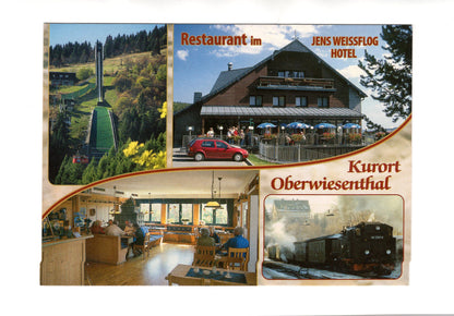 Ansichtskarte Oberwiesenthal Jens Weissflog Hotel