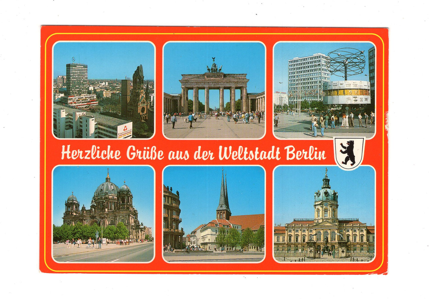 Ansichtskarte Weltstadt Berlin