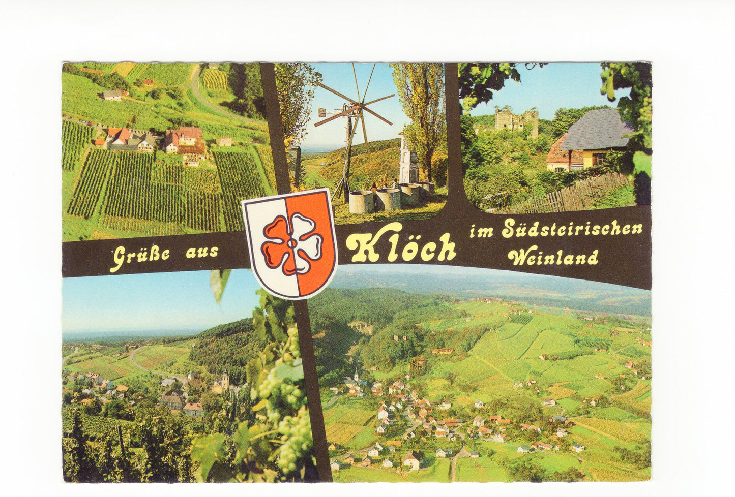 Ansichtskarte Klöch im Südsteirischen Weinland / Steiermark / Österreich