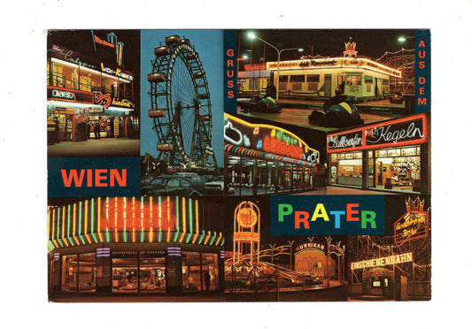Ansichtskarte Wien / Prater / Österreich