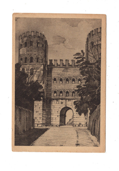 Ansichtskarte Roma Rom / Porta S. Sebastiano / Italien / N1-56