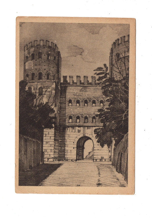 Ansichtskarte Roma Rom / Porta S. Sebastiano / Italien / N1-56