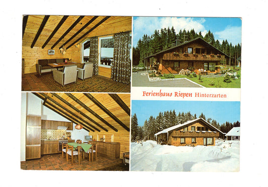 Ansichtskarte Ferienhaus Riepen / Hinterzarten im Schwarzwald / G1-66