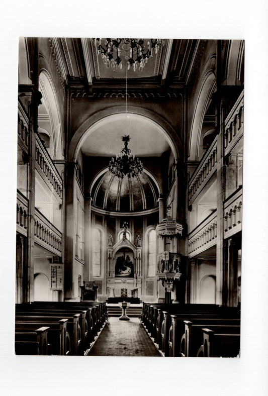 Ansichtskarte Lengenfeld / Vogtland / St. Aegidiuskirche