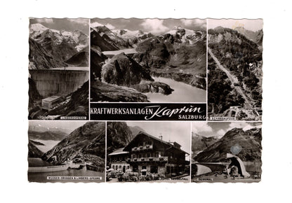 Ansichtskarte Kraftwerksanlagen Kaprun / Salzburg / Österreich