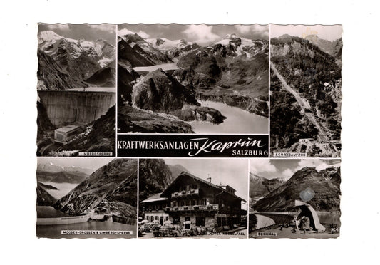 Ansichtskarte Kraftwerksanlagen Kaprun / Salzburg / Österreich