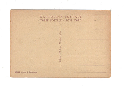 Ansichtskarte Roma Rom / Porta S. Sebastiano / Italien / N1-56