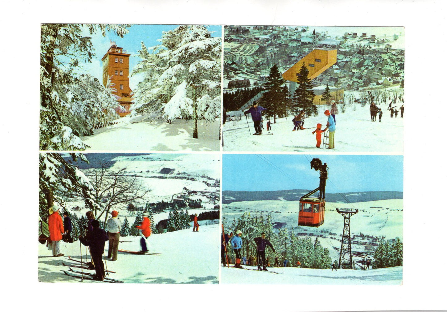 Ansichtskarte Oberwiesenthal / Erzgebirge