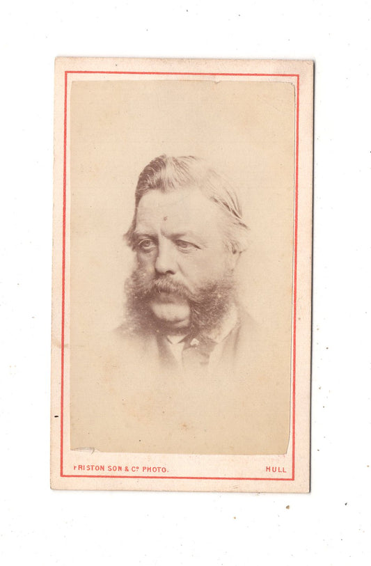 Fotografie Herrenportrait - Hull um 1870