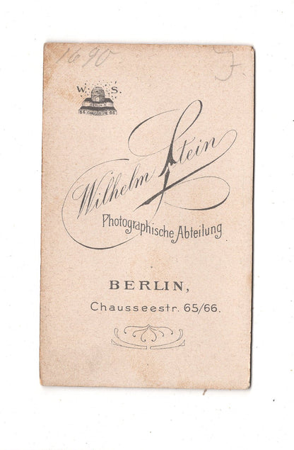 Fotografie Feine Dame - Berlin 1890er / CDV L1-34