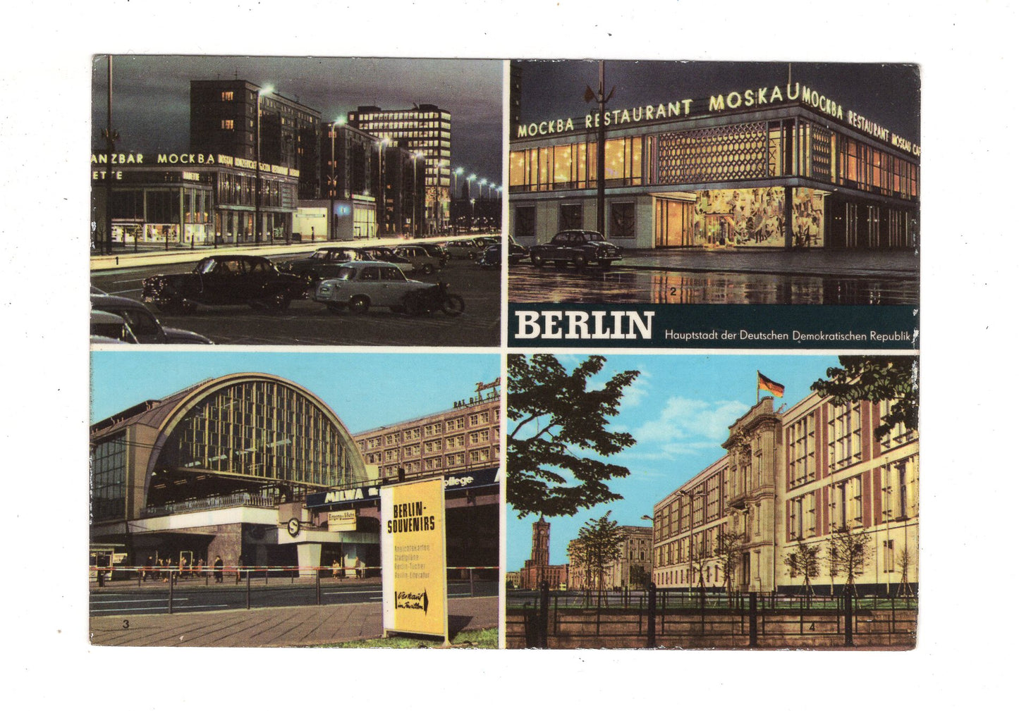 Ansichtskarte Berlin / DDR / Restaurant Moskau +++ / K1-50