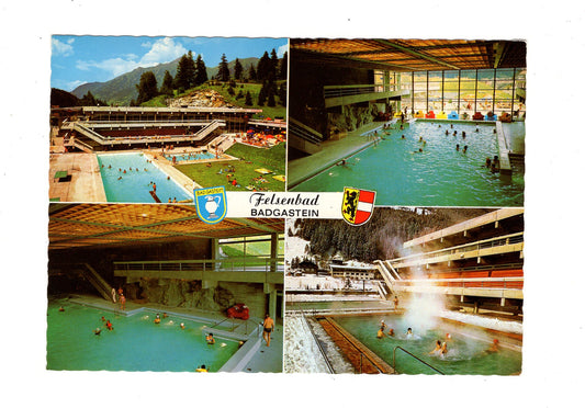 Ansichtskarte Felsenbad Badgastein / Österreich