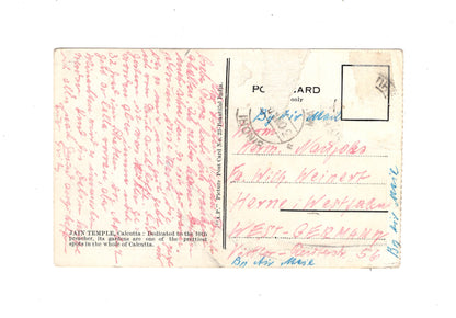 Ansichtskarte Jain Temple / Kalkutta / Indien