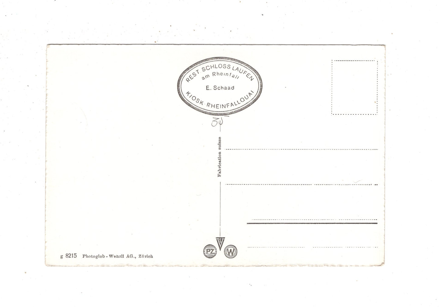 Ansichtskarte Rheinfall / Schweiz
