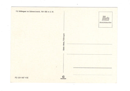 Ansichtskarte Villingen im Schwarzwald / H1-63