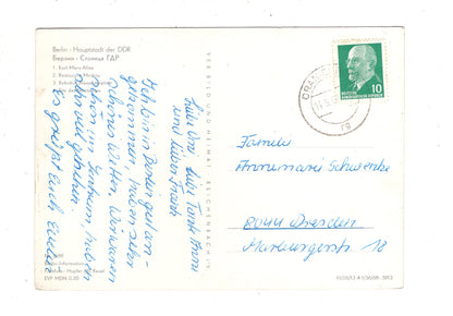 Ansichtskarte Berlin / DDR / Restaurant Moskau +++ / K1-50