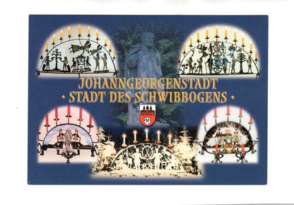Ansichtskarte Johanngeorgenstadt - Stadt des Schwibbogens