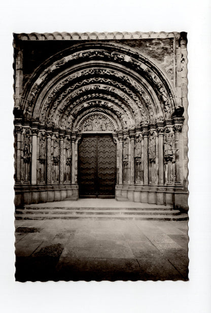 Ansichtskarte Dom zu Freiberg / Sachsen / Goldene Pforte