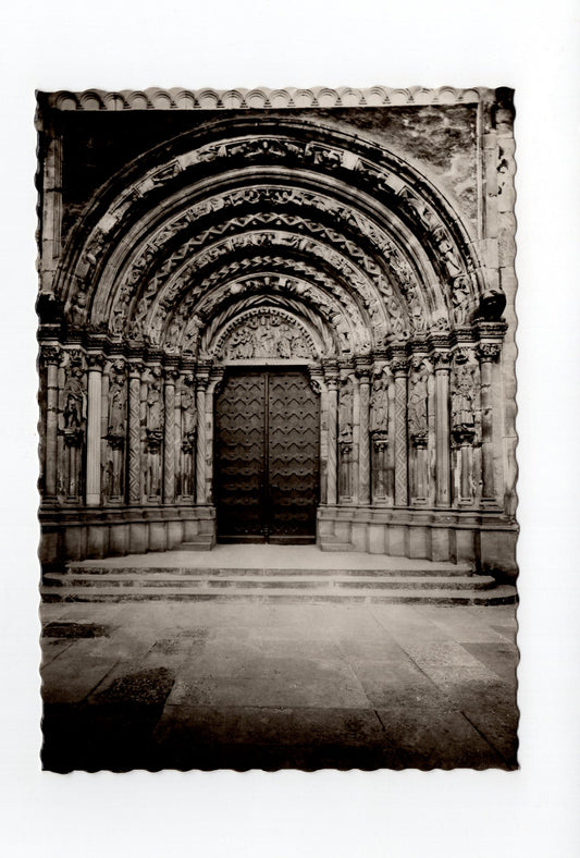 Ansichtskarte Dom zu Freiberg / Sachsen / Goldene Pforte