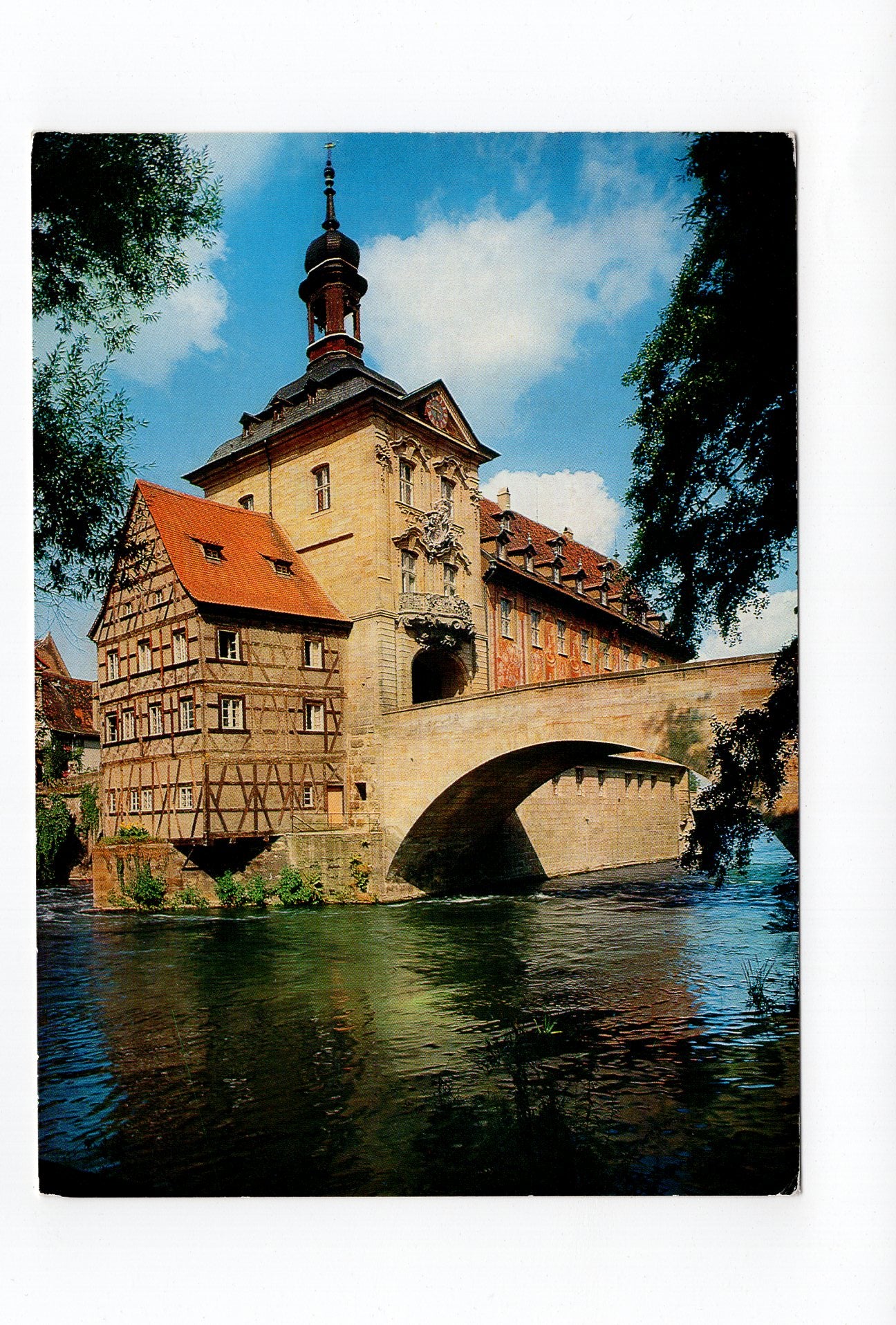 Ansichtskarte Bamberg / Oberfranken / Rathaus