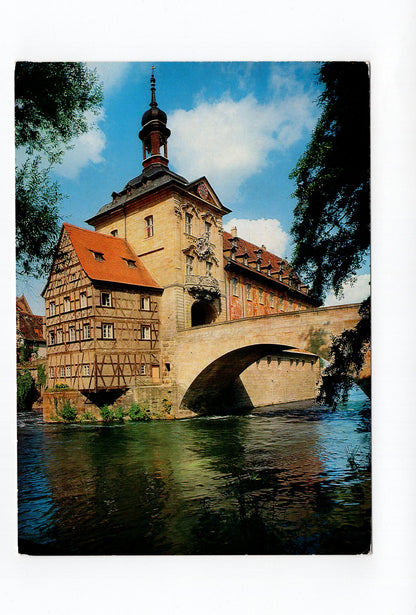 Ansichtskarte Bamberg / Oberfranken / Rathaus