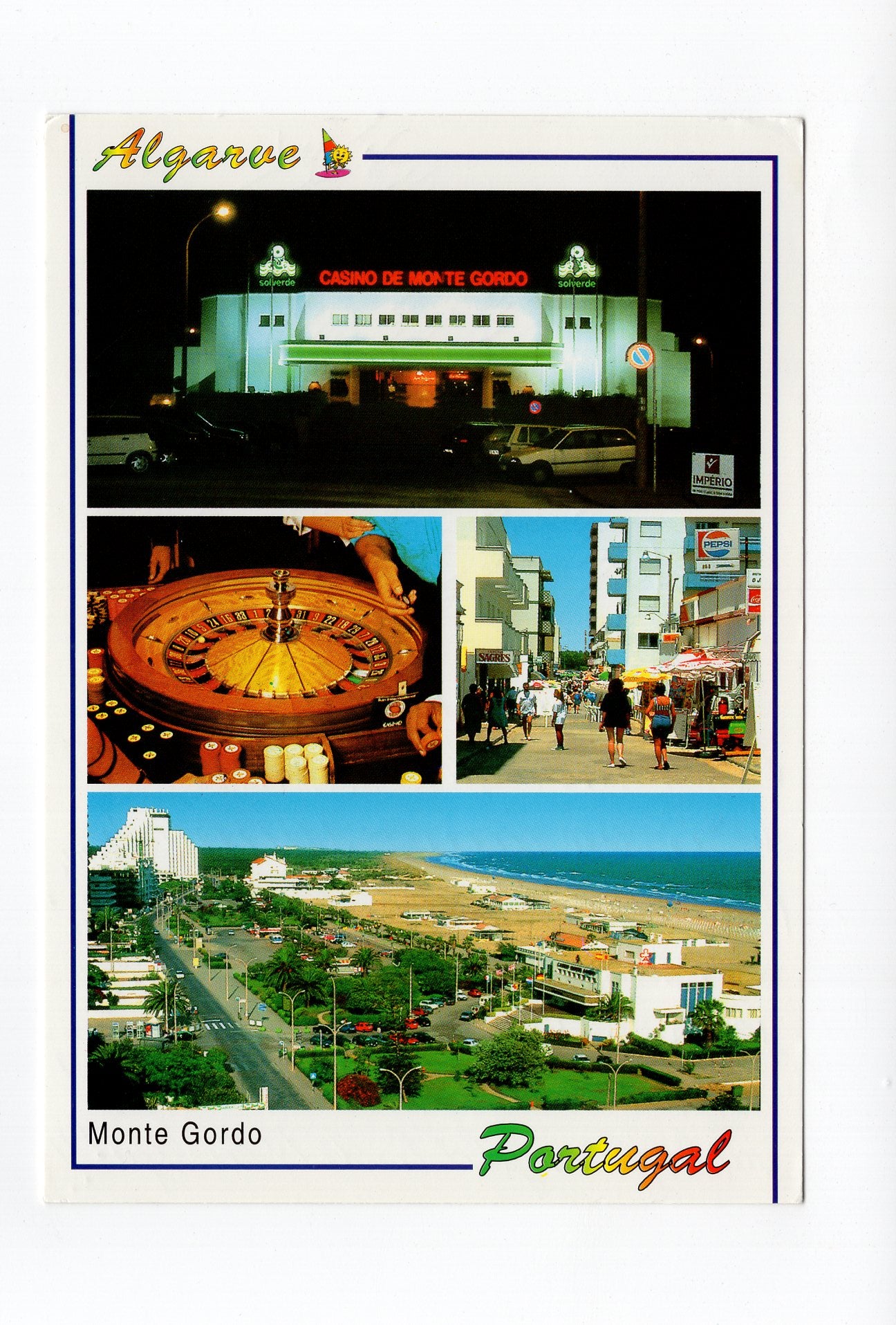 Ansichtskarte Monte Gordo / Algarve / Portugal