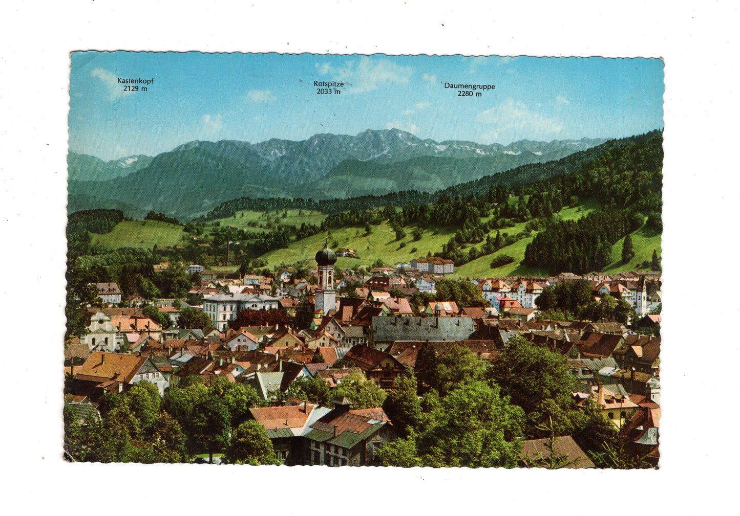 Ansichtskarte Immenstadt im Allgäu / M1-55