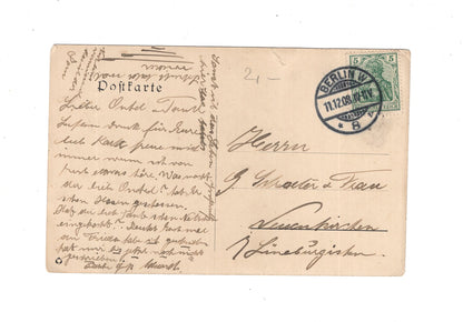 Ansichtskarte Berlin / Denkmal der Königin Louise - 1908