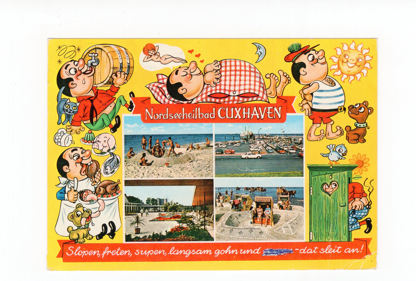 Ansichtskarte Nordseeheilbad Cuxhaven